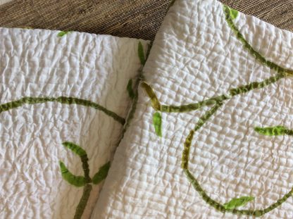 Green Foliage Quilt - Image 3